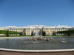 Петергоф большой императорский дворец - верхний парк